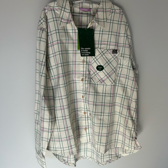 LL Bean Every Day Sun Smart woven shirt - Picture 3 of 8